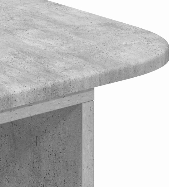 Konzolasztal Beton Szürke 93 x 40 x 75 cm Faanyag