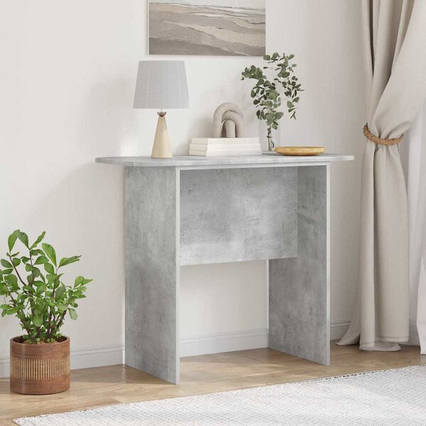 Konzolasztal Beton Szürke 93 x 40 x 75 cm Faanyag