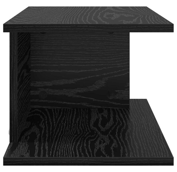 Éjjeli asztal Fekete tölgy 40 x 30 x 25 cm Szerelt Fa