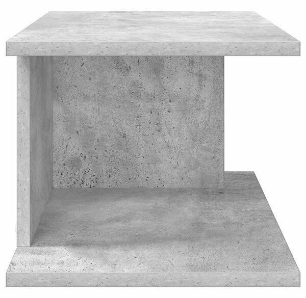 VidaXL Éjjeli asztal Beton Szürke 40 x 30 x 25 cm Faanyag