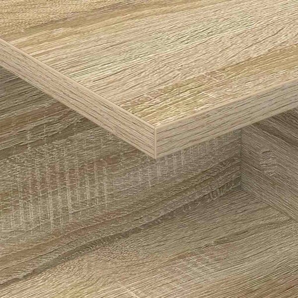 VidaXL Éjjeli asztal 2 pcs Sonoma tölgy 40 x 30 x 25 cm Faanyag