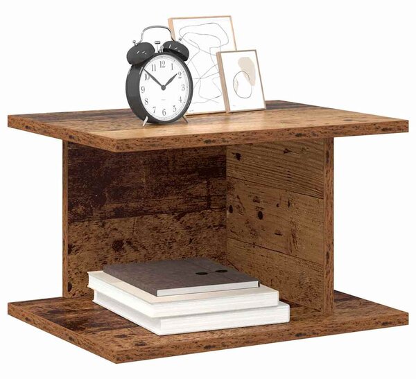 VidaXL Éjjeli asztal 2 pcs Öreg fa 40 x 30 x 25 cm Faanyag