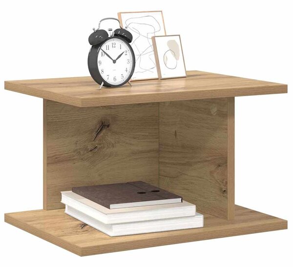 Éjjeli asztal 2 db Artisan tölgy 40 x 30 x 25 cm Szerelt Fa