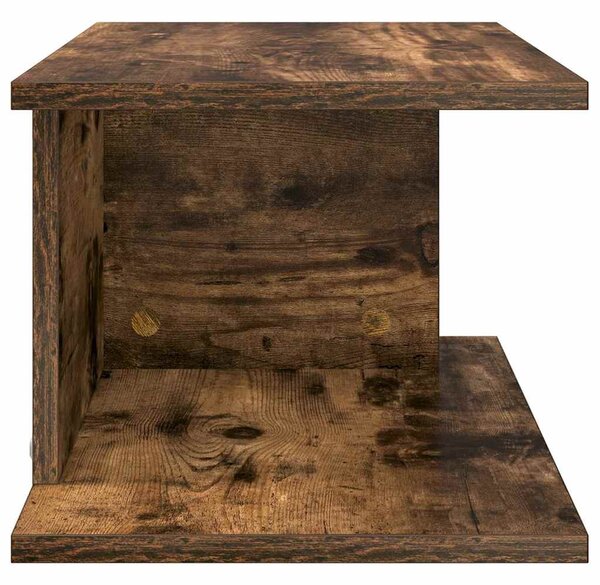 VidaXL Éjjeli asztal Füstölt tölgy 40 x 30 x 25 cm Faanyag