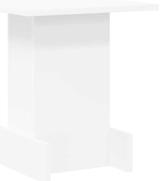 Végasztal Fehér 35,5 x 35 x 40 cm Faanyag