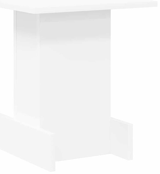 Végasztal Fehér 35,5 x 35 x 40 cm Faanyag
