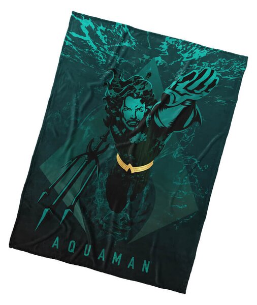 Mikroplüss takaró Aquaman Lost Kingdom