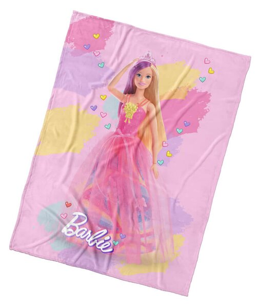 Gyerek takaró Barbie Rainbow World