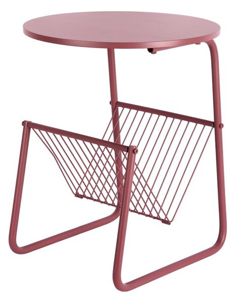 Fém kerek tárolóasztal ø 40 cm Riqueza Revista – Leitmotiv