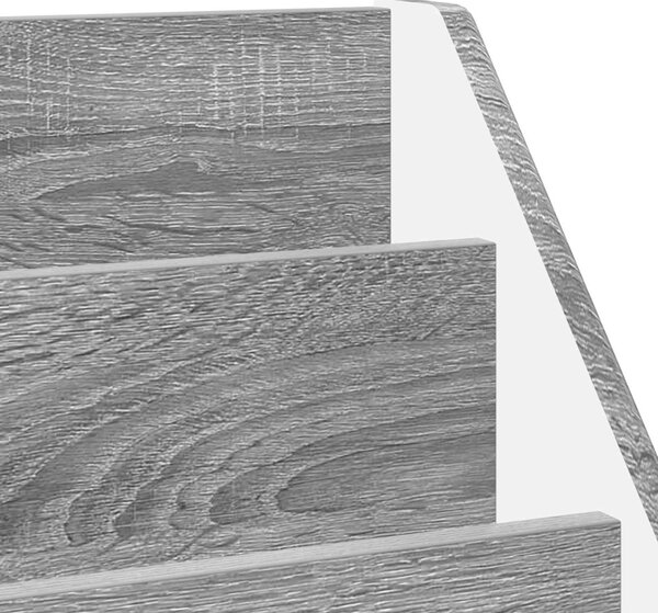 Gyerek Könyvespolc Szürke Sonoma 60 x 29,5 x 69 cm Faanyag