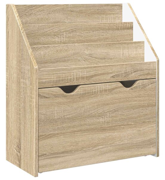 Gyerek Könyvespolc Sonoma tölgy 60 x 29,5 x 69 cm Faanyag
