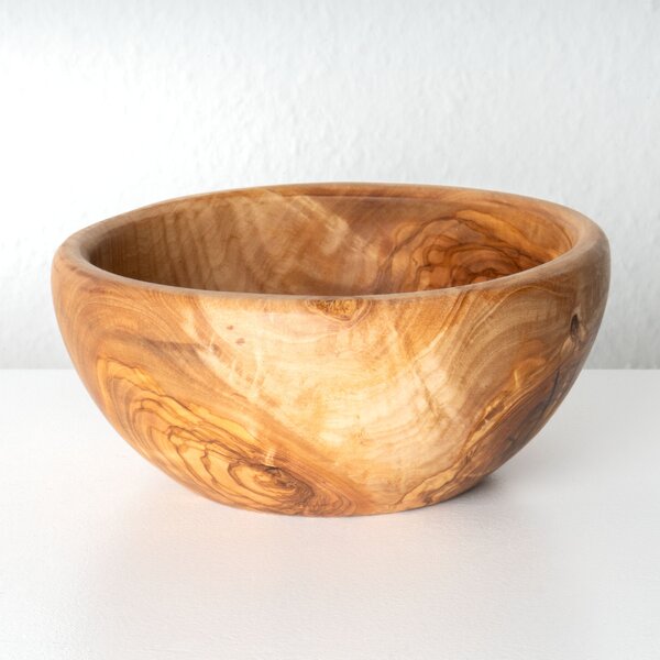 Kézműves olajfa tál (14 cm)