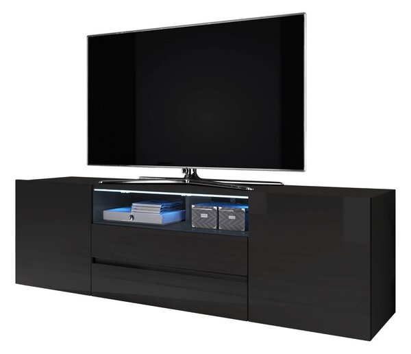 Tv szekrény/asztal Boss (fekete)