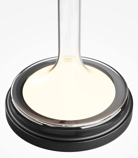Maytoni modern asztali lámpa spirito fekete füstös mymod286tl-l8b3k
