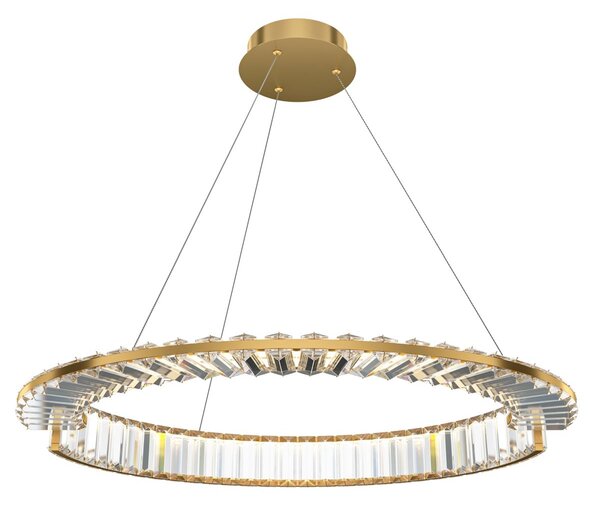 Maytoni modern függeszték krone sárgaréz átlátszó myp097pl-l36bs3k1