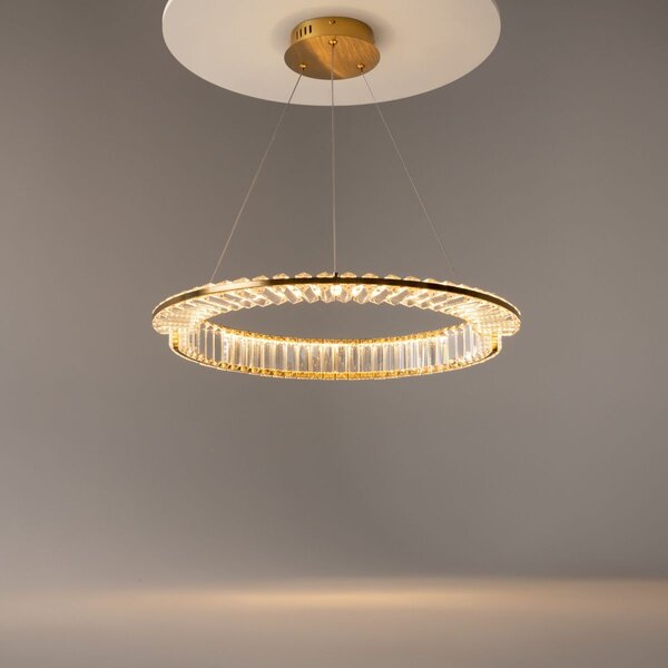 Maytoni modern függeszték krone sárgaréz átlátszó myp097pl-l36bs3k1