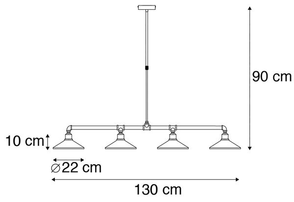 Okos lógólámpa fekete 4-lámpás, WiFi-vel, ST64 - Laser