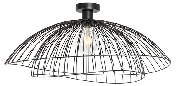 Design mennyezeti lámpa fekete 66 cm - Pua