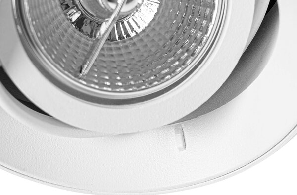 Modern beépíthető reflektor fehér GU10 AR70 kerek trim nélküli - Oneon