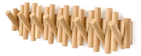 Natúr színű borovi fenyő fali fogas 61 cm Picket – Umbra