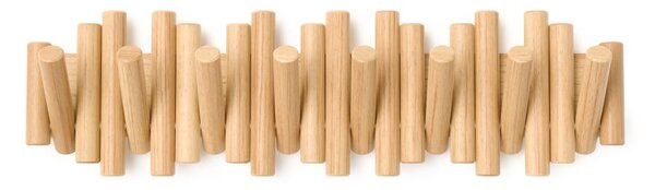 Natúr színű borovi fenyő fali fogas 61 cm Picket – Umbra