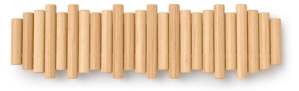 Natúr színű borovi fenyő fali fogas 61 cm Picket – Umbra
