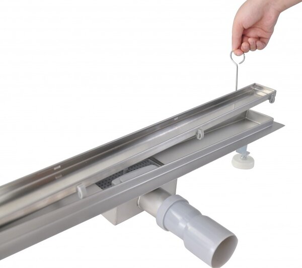 Stellman zuhanylefolyó 80cm zuhanytálcához rozsdamentes acél