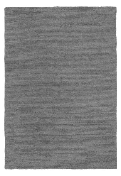 Szürke kézi szövésű gyapjú szőnyeg 200x290 cm Harris Boucle – Flair Rugs