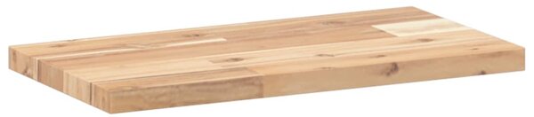 Kezeletlen tömör akácfa lebegő polc 40 x 20 x 2 cm