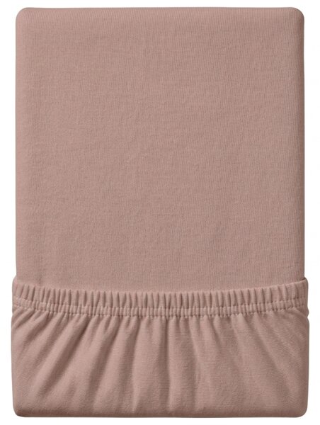 Jersey lepedő EXKLUZÍV világosbarna 180x200 cm, 100% pamut