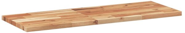 Olajbevonatú tömör akácfa függőpolc 100 x 30 x 2 cm