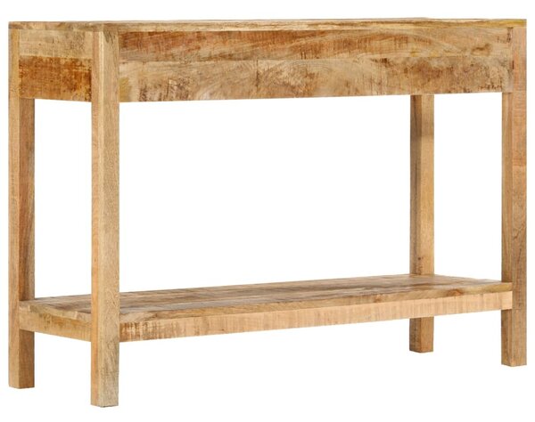Tömör mangófa tálalóasztal 2 fiókkal 110 x 35 x 75 cm