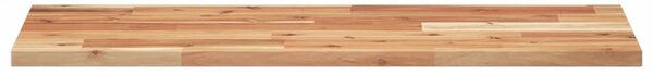 Olajbevonatú tömör akácfa függőpolc 100 x 30 x 2 cm