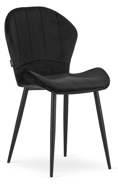 PreHouse TERNI szék - fekete bársony