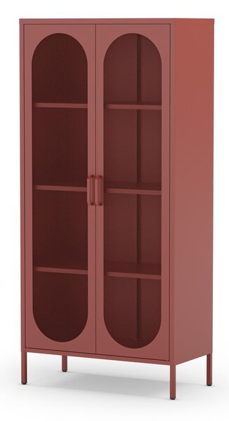 Téglavörös szekrény 80x170 cm Diora – Marckeric