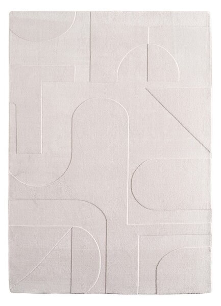 Krémszínű mosható futószőnyeg 80x250 cm Pompei 1614 – Ayyildiz Carpets