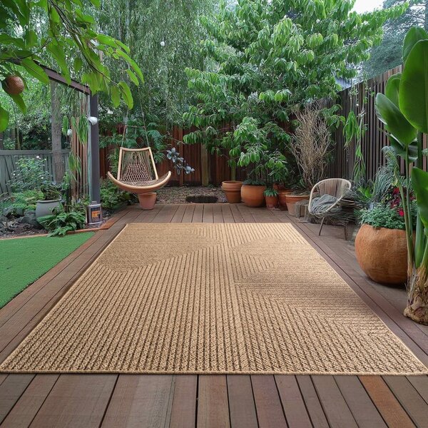 Barna kültéri-beltéri szőnyeg 80x150 cm Timber 1404 – Ayyildiz Carpets