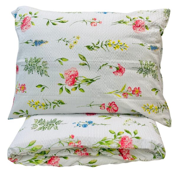 Rimini krepp ágyneműhuzat TiaHome - 1x Párna 90x70cm, 1x Paplan 140x200cm