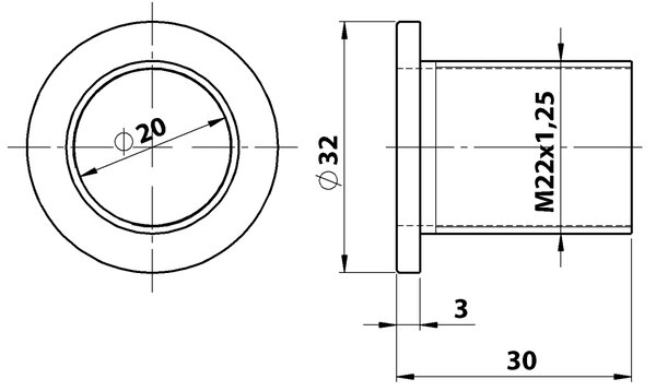 SAPHO - Mosogató túlfolyó fedél 32 mm átmérőjű, fekete, 103100000134