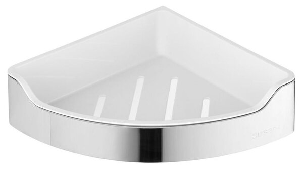 Aqualine Aqualine, SAMBA sarok zuhanypolc, 218x63x218mm, rozsdamentes acél, SB109