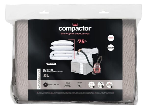 Oxford szürke tárolódoboz, 210 l - Compactor