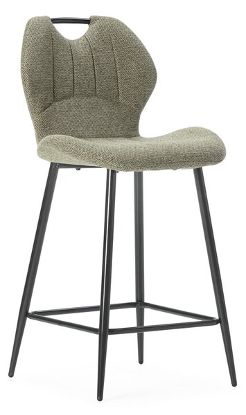 Zöld bárszék szett 2 db-os (ülésmagasság 65 cm) Muli – Marckeric