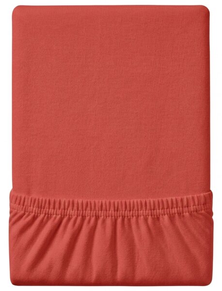 Jersey piros lepedő EXCLUSIVE 200 x 220 cm