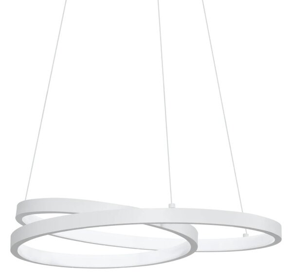 ÓZ LED függőlámpa, fehér, Ø40 cm, 3000K