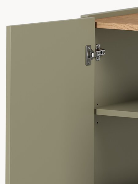Elivo komód 150 cm fiókokkal - eukaliptusz / baltic dune tölgy