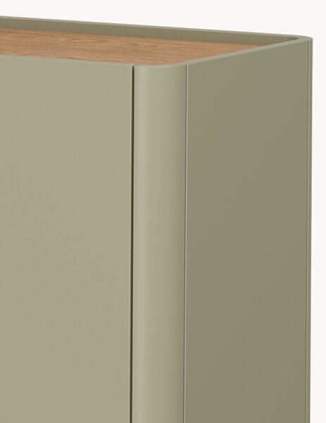 Elivo komód 150 cm fiókokkal - eukaliptusz / baltic dune tölgy