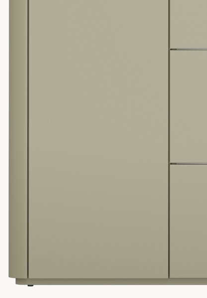 Elivo komód 150 cm fiókokkal - eukaliptusz / baltic dune tölgy