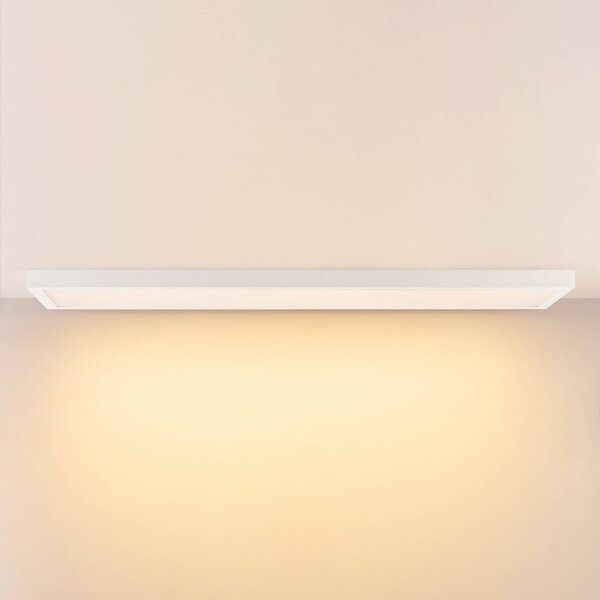 Deko-Light LED panel PRO OFFICE SANO, 153 x 33 cm, DALI fehér fém CCT, dimmelhető, Fehér / opál, Dolgozószoba / Iroda, Alumínium