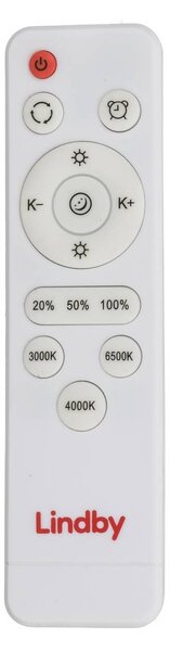Lindby LED mennyezeti lámpa Gracjan, fekete, fém, CCT, Ø45cm, dimmelhető, Fekete, Nappali / Étkező, Műanyag, Modern