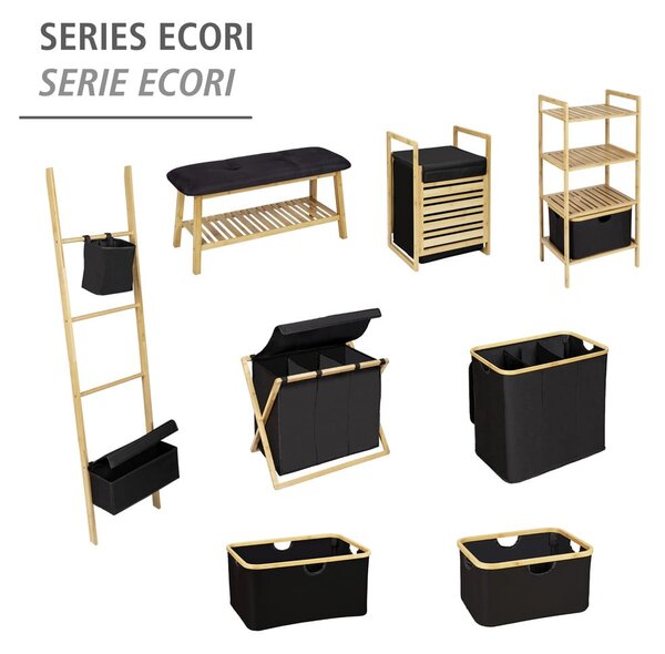 Textil szennyeskosár 32 l Ecori – Wenko